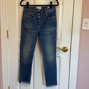 High rise skinny jeans Aritzia Denim Forum